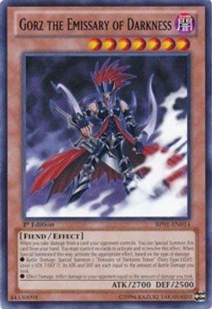 Gorz the Emissary of Darkness (BP01-EN014) - Battle Pack: Epic Dawn Unlimited - Premium Yugioh Single from Konami - Just $0.60! Shop now at Game Crave Tournament Store