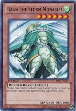 Raiza the Storm Monarch (BP01-EN015) - Battle Pack: Epic Dawn Unlimited - Premium Yugioh Single from Konami - Just $0.90! Shop now at Game Crave Tournament Store