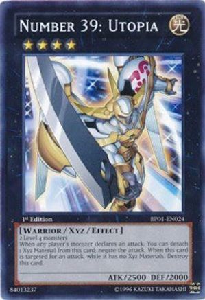Number 39: Utopia (BP01-EN024) - Battle Pack: Epic Dawn 1st Edition - Premium Yugioh Single from Konami - Just $0.25! Shop now at Game Crave Tournament Store