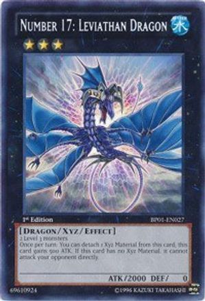 Number 17: Leviathan Dragon (BP01-EN027) - Battle Pack: Epic Dawn 1st Edition - Premium Yugioh Single from Konami - Just $0.97! Shop now at Game Crave Tournament Store