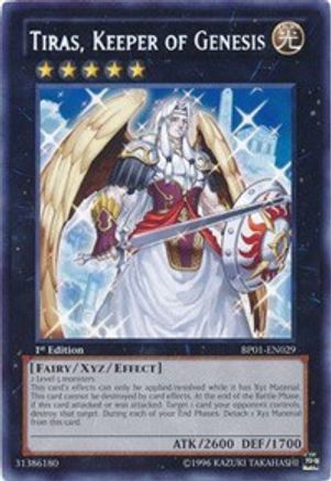 Tiras, Keeper of Genesis (BP01-EN029) - Battle Pack: Epic Dawn 1st Edition - Premium Yugioh Single from Konami - Just $9.95! Shop now at Game Crave Tournament Store