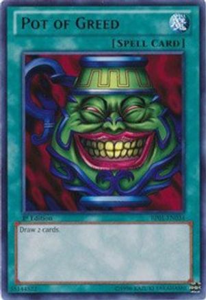 Pot of Greed (BP01-EN034) - Battle Pack: Epic Dawn Unlimited - Premium Yugioh Single from Konami - Just $0.96! Shop now at Game Crave Tournament Store