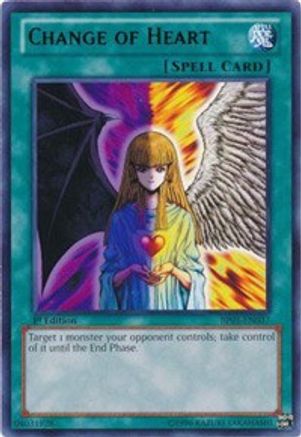 Change of Heart (BP01-EN037) - Battle Pack: Epic Dawn 1st Edition - Premium Yugioh Single from Konami - Just $0.30! Shop now at Game Crave Tournament Store