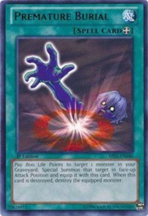 Premature Burial (BP01-EN040) - Battle Pack: Epic Dawn 1st Edition - Premium Yugioh Single from Konami - Just $0.49! Shop now at Game Crave Tournament Store