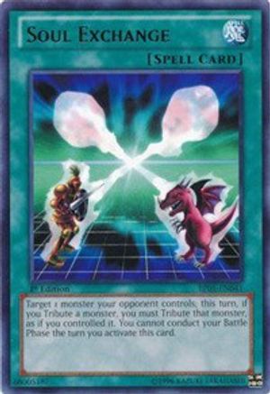 Soul Exchange (BP01-EN041) - Battle Pack: Epic Dawn Unlimited - Premium Yugioh Single from Konami - Just $0.08! Shop now at Game Crave Tournament Store
