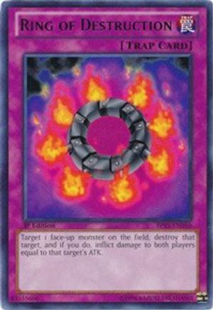Ring of Destruction (BP01-EN050) - Battle Pack: Epic Dawn Unlimited - Premium Yugioh Single from Konami - Just $0.73! Shop now at Game Crave Tournament Store