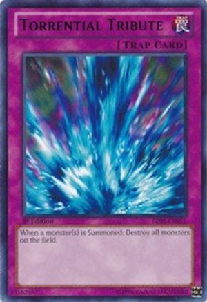 Torrential Tribute (BP01-EN051) - Battle Pack: Epic Dawn Unlimited - Premium Yugioh Single from Konami - Just $0.09! Shop now at Game Crave Tournament Store
