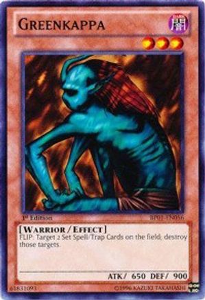 Greenkappa (BP01-EN056) - Battle Pack: Epic Dawn 1st Edition - Premium Yugioh Single from Konami - Just $0.25! Shop now at Game Crave Tournament Store