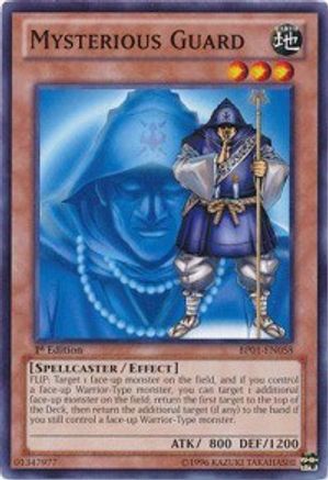 Mysterious Guard (BP01-EN058) - Battle Pack: Epic Dawn Unlimited - Premium Yugioh Single from Konami - Just $0.25! Shop now at Game Crave Tournament Store