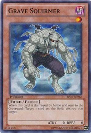 Grave Squirmer (BP01-EN062) - Battle Pack: Epic Dawn Unlimited - Premium Yugioh Single from Konami - Just $0.25! Shop now at Game Crave Tournament Store