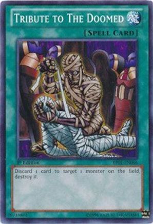 Tribute to the Doomed (BP01-EN066) - Battle Pack: Epic Dawn Unlimited - Premium Yugioh Single from Konami - Just $0.25! Shop now at Game Crave Tournament Store