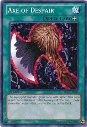 Axe of Despair (BP01-EN067) - Battle Pack: Epic Dawn 1st Edition - Premium Yugioh Single from Konami - Just $0.37! Shop now at Game Crave Tournament Store