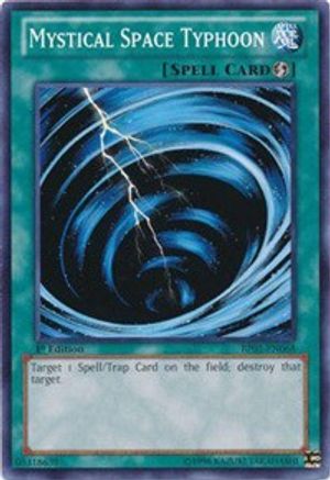 Mystical Space Typhoon (BP01-EN068) - Battle Pack: Epic Dawn Unlimited - Premium Yugioh Single from Konami - Just $0.10! Shop now at Game Crave Tournament Store