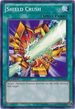Shield Crush (BP01-EN080) - Battle Pack: Epic Dawn 1st Edition - Premium Yugioh Single from Konami - Just $0.26! Shop now at Game Crave Tournament Store