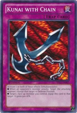 Kunai with Chain (BP01-EN087) - Battle Pack: Epic Dawn Unlimited - Premium Yugioh Single from Konami - Just $0.25! Shop now at Game Crave Tournament Store