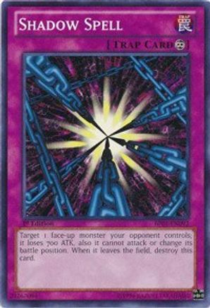 Shadow Spell (BP01-EN092) - Battle Pack: Epic Dawn 1st Edition - Premium Yugioh Single from Konami - Just $0.25! Shop now at Game Crave Tournament Store