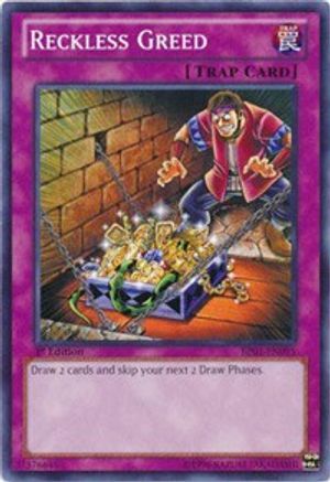 Reckless Greed (BP01-EN095) - Battle Pack: Epic Dawn 1st Edition - Premium Yugioh Single from Konami - Just $0.25! Shop now at Game Crave Tournament Store