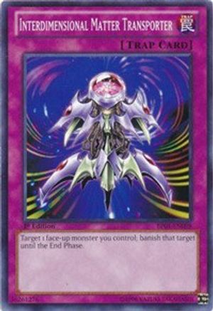 Interdimensional Matter Transporter (BP01-EN098) - Battle Pack: Epic Dawn Unlimited - Premium Yugioh Single from Konami - Just $0.25! Shop now at Game Crave Tournament Store