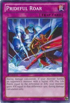 Prideful Roar (BP01-EN100) - Battle Pack: Epic Dawn 1st Edition - Premium Yugioh Single from Konami - Just $0.25! Shop now at Game Crave Tournament Store