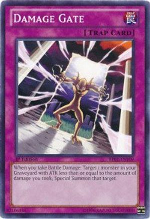 Damage Gate (BP01-EN109) - Battle Pack: Epic Dawn Unlimited - Premium Yugioh Single from Konami - Just $0.25! Shop now at Game Crave Tournament Store