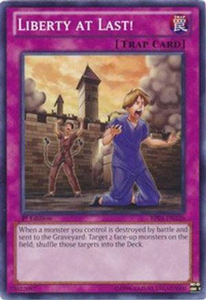 Liberty at Last! (BP01-EN110) - Battle Pack: Epic Dawn 1st Edition - Premium Yugioh Single from Konami - Just $0.25! Shop now at Game Crave Tournament Store
