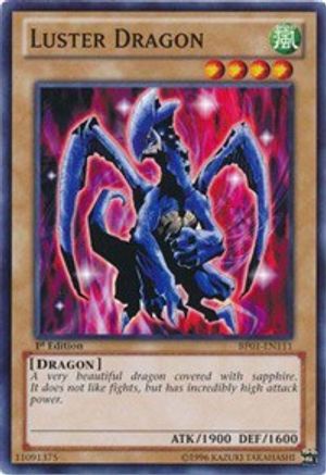 Luster Dragon (BP01-EN111) - Battle Pack: Epic Dawn 1st Edition - Premium Yugioh Single from Konami - Just $0.25! Shop now at Game Crave Tournament Store