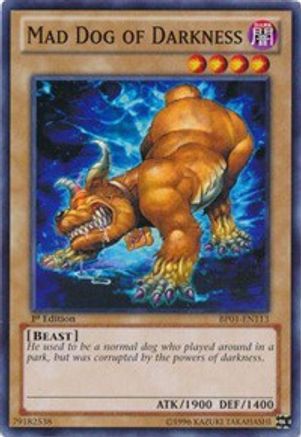 Mad Dog of Darkness (BP01-EN113) - Battle Pack: Epic Dawn Unlimited - Premium Yugioh Single from Konami - Just $0.08! Shop now at Game Crave Tournament Store