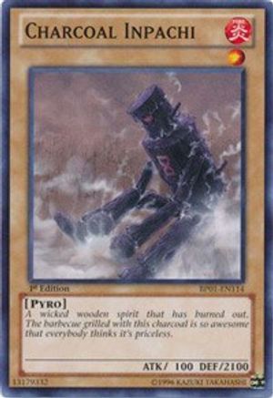 Charcoal Inpachi (BP01-EN114) - Battle Pack: Epic Dawn 1st Edition - Premium Yugioh Single from Konami - Just $0.25! Shop now at Game Crave Tournament Store