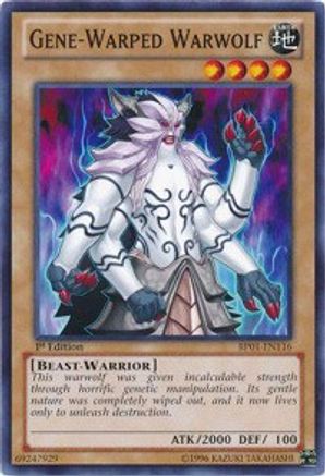 Gene-Warped Warwolf (BP01-EN116) - Battle Pack: Epic Dawn Unlimited - Premium Yugioh Single from Konami - Just $0.25! Shop now at Game Crave Tournament Store