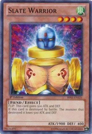 Slate Warrior (BP01-EN121) - Battle Pack: Epic Dawn Unlimited - Premium Yugioh Single from Konami - Just $0.26! Shop now at Game Crave Tournament Store