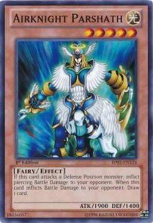 Airknight Parshath (BP01-EN124) - Battle Pack: Epic Dawn 1st Edition - Premium Yugioh Single from Konami - Just $0.25! Shop now at Game Crave Tournament Store
