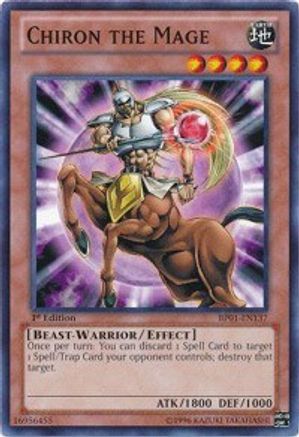 Chiron the Mage (BP01-EN137) - Battle Pack: Epic Dawn 1st Edition - Premium Yugioh Single from Konami - Just $0.08! Shop now at Game Crave Tournament Store
