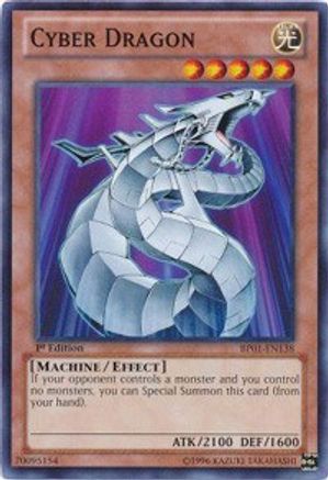 Cyber Dragon (BP01-EN138) - Battle Pack: Epic Dawn Unlimited - Premium Yugioh Single from Konami - Just $0.08! Shop now at Game Crave Tournament Store