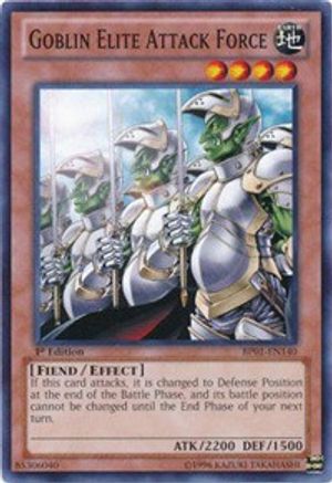 Goblin Elite Attack Force (BP01-EN140) - Battle Pack: Epic Dawn Unlimited - Premium Yugioh Single from Konami - Just $0.25! Shop now at Game Crave Tournament Store