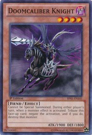 Doomcaliber Knight (BP01-EN141) - Battle Pack: Epic Dawn Unlimited - Premium Yugioh Single from Konami - Just $0.08! Shop now at Game Crave Tournament Store