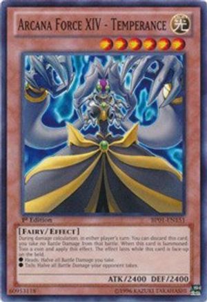 Arcana Force XIV - Temperance (BP01-EN151) - Battle Pack: Epic Dawn Unlimited - Premium Yugioh Single from Konami - Just $0.25! Shop now at Game Crave Tournament Store