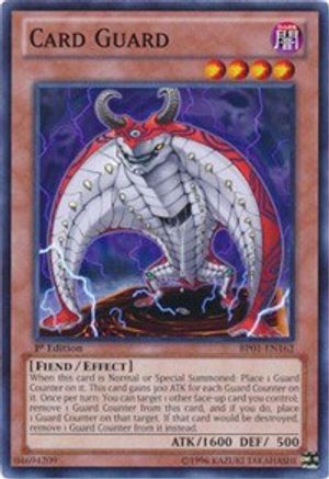 Card Guard (BP01-EN162) - Battle Pack: Epic Dawn 1st Edition - Premium Yugioh Single from Konami - Just $0.25! Shop now at Game Crave Tournament Store