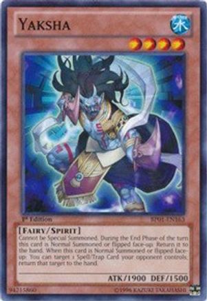 Yaksha (BP01-EN163) - Battle Pack: Epic Dawn 1st Edition - Premium Yugioh Single from Konami - Just $0.08! Shop now at Game Crave Tournament Store