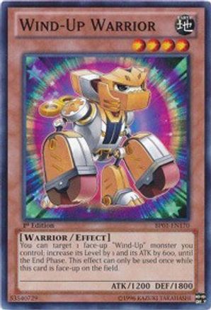 Wind-Up Warrior (BP01-EN170) - Battle Pack: Epic Dawn 1st Edition - Premium Yugioh Single from Konami - Just $0.25! Shop now at Game Crave Tournament Store