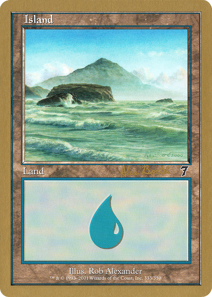 Island (WC01-AB333) - World Championship Decks 2001 - Premium MTG Single from Wizards of the Coast - Just $0.18! Shop now at Game Crave Tournament Store