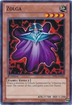 Zolga (BP01-EN182) - Battle Pack: Epic Dawn Unlimited - Premium Yugioh Single from Konami - Just $0.25! Shop now at Game Crave Tournament Store