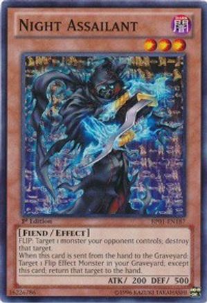 Night Assailant (BP01-EN187) - Battle Pack: Epic Dawn 1st Edition - Premium Yugioh Single from Konami - Just $0.19! Shop now at Game Crave Tournament Store