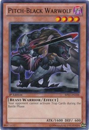 Pitch-Black Warwolf (BP01-EN188) - Battle Pack: Epic Dawn 1st Edition - Premium Yugioh Single from Konami - Just $0.25! Shop now at Game Crave Tournament Store