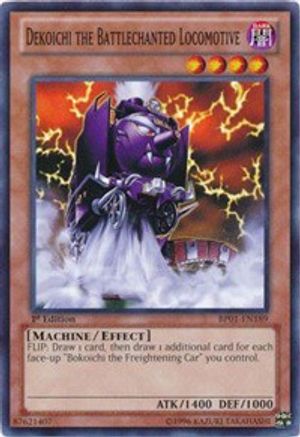 Dekoichi the Battlechanted Locomotive (BP01-EN189) - Battle Pack: Epic Dawn Unlimited - Premium Yugioh Single from Konami - Just $0.83! Shop now at Game Crave Tournament Store
