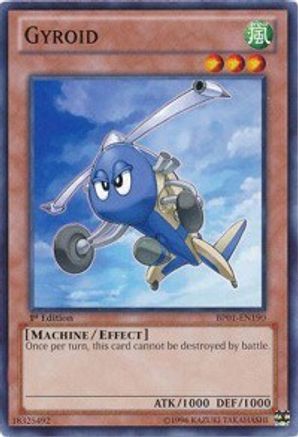 Gyroid (BP01-EN190) - Battle Pack: Epic Dawn Unlimited - Premium Yugioh Single from Konami - Just $0.25! Shop now at Game Crave Tournament Store