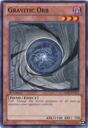 Gravitic Orb (BP01-EN192) - Battle Pack: Epic Dawn 1st Edition - Premium Yugioh Single from Konami - Just $0.23! Shop now at Game Crave Tournament Store