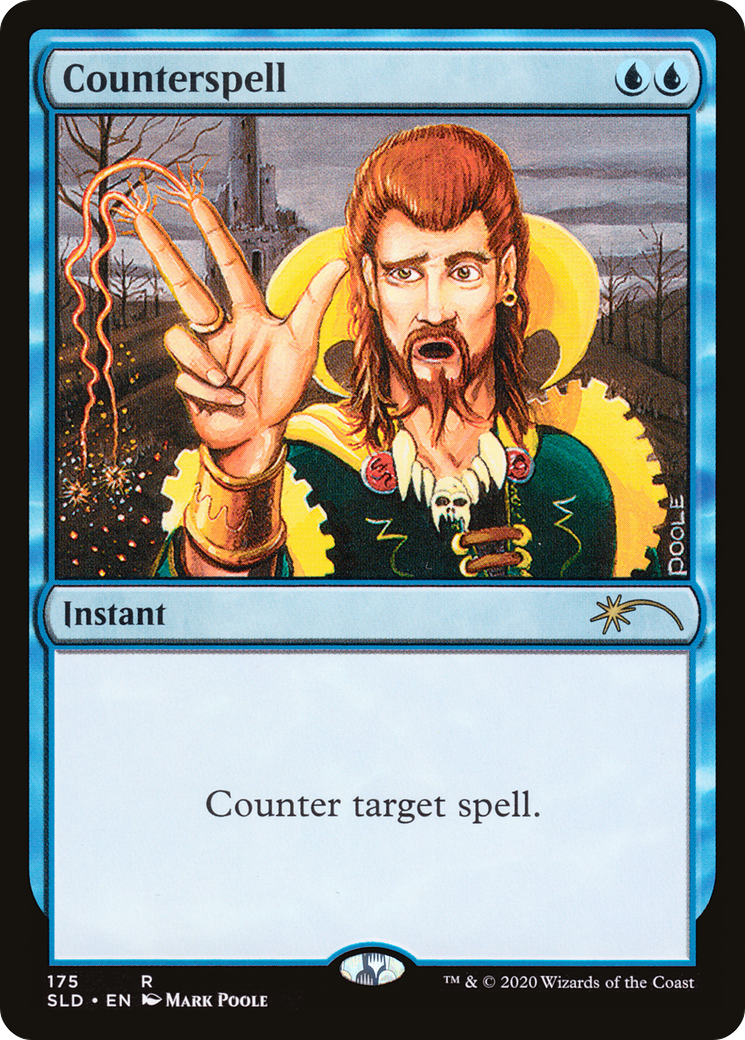 Counterspell (SLD-175) - Secret Lair Drop Foil - Premium MTG Single from Wizards of the Coast - Just $0.72! Shop now at Game Crave Tournament Store