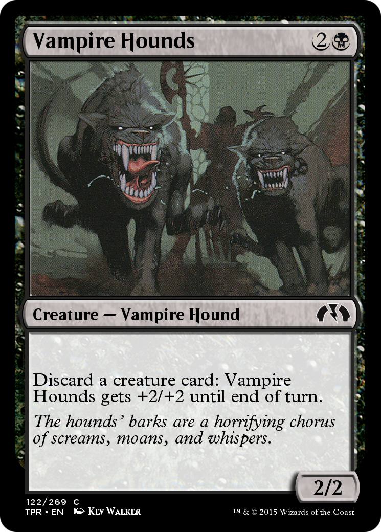 Vampire Hounds (TPR-122) - Tempest Remastered Foil - Premium MTG Single from Wizards of the Coast - Just $0! Shop now at Game Crave Tournament Store
