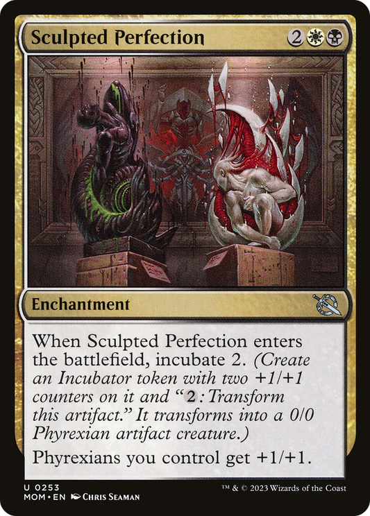 Sculpted Perfection (MOM-253) - March of the Machine - Premium MTG Single from Wizards of the Coast - Just $0.08! Shop now at Game Crave Tournament Store
