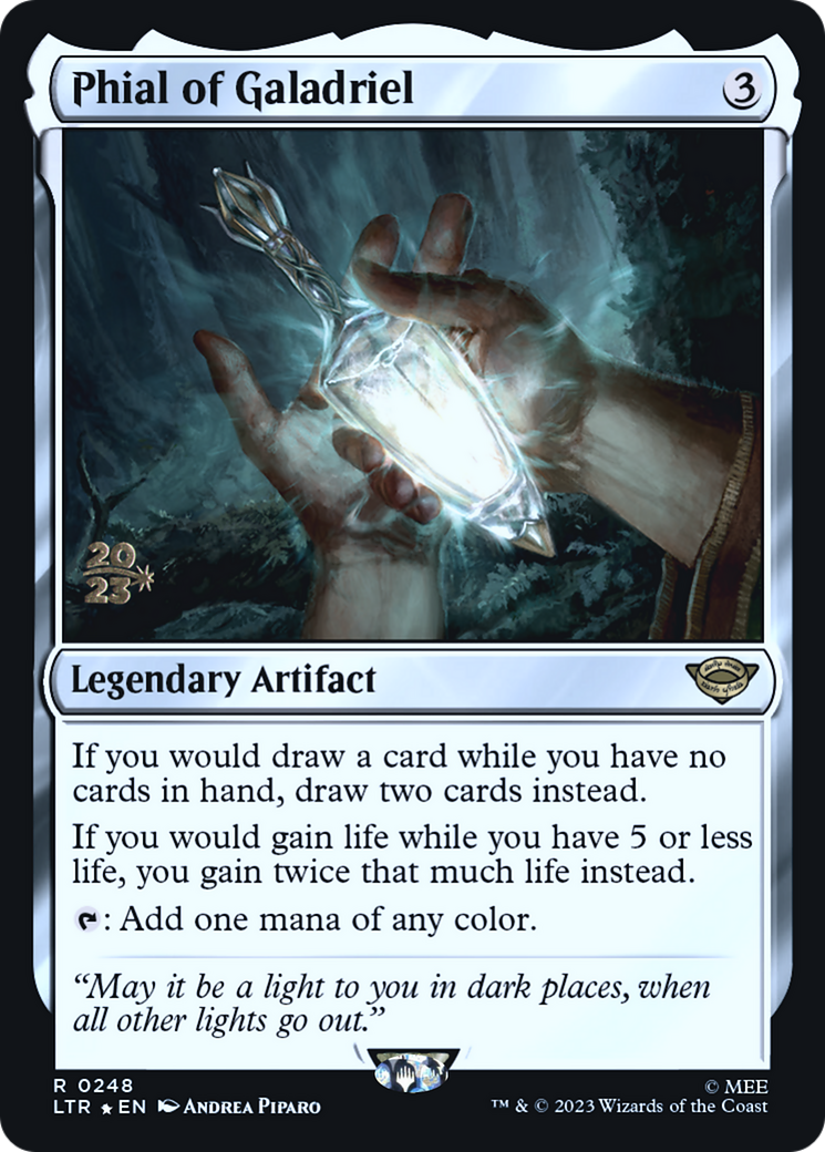 Phial of Galadriel (PLTR-248S) - Tales of Middle-earth Promos Foil - Premium MTG Single from Wizards of the Coast - Just $0.49! Shop now at Game Crave Tournament Store